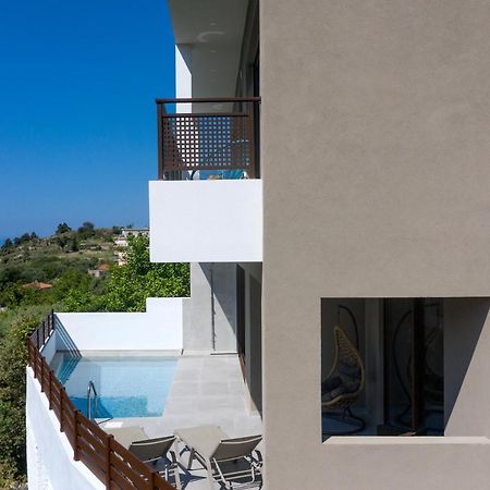 O-Cyanea Villa With Heated Pool Kournás Zewnętrze zdjęcie