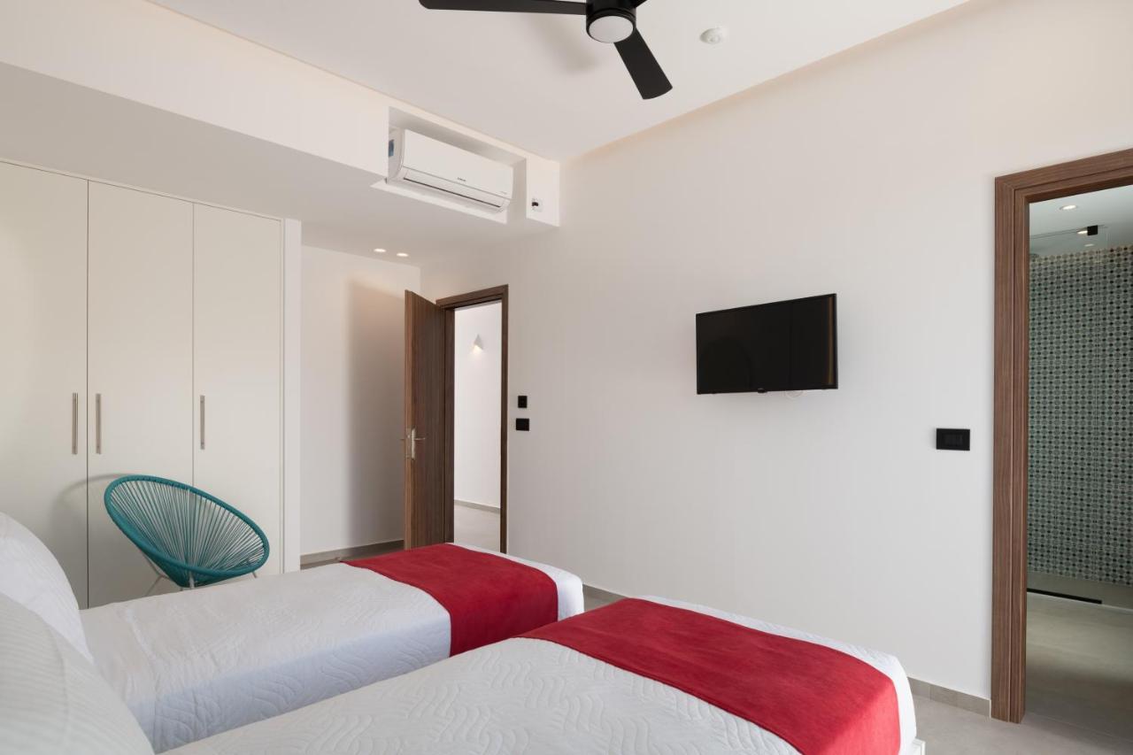 O-Cyanea Villa With Heated Pool Kournás Zewnętrze zdjęcie