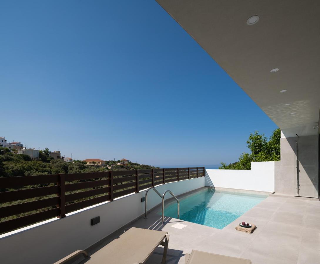 O-Cyanea Villa With Heated Pool Kournás Zewnętrze zdjęcie