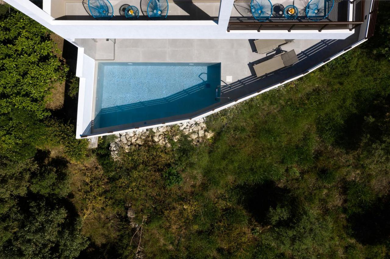 O-Cyanea Villa With Heated Pool Kournás Zewnętrze zdjęcie